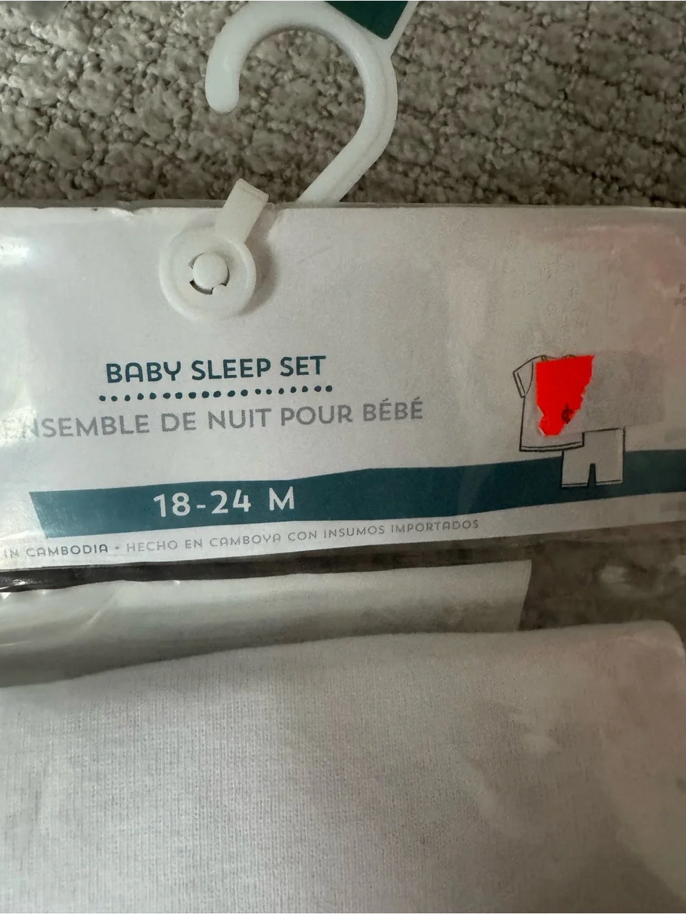NWT Old Navy Sleep Set - Red Fire Truck Print (18-24M), shorts and short sleeves